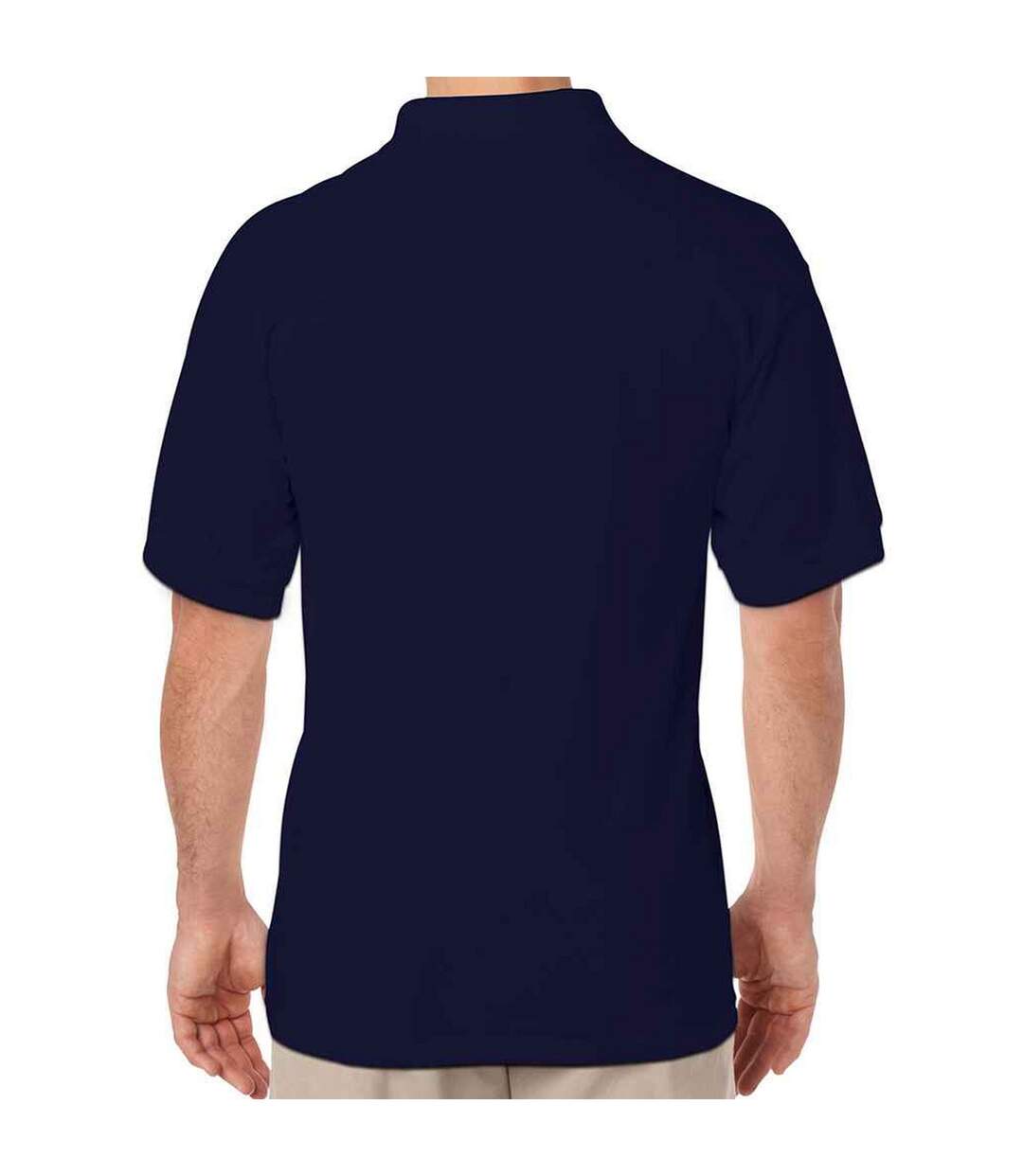 Mens dryblend polo shirt navy Gildan