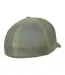 Casquette Trucker Adulte Kaki Foncé Flexfit-2