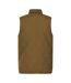 Mens Harvin Diamond Quilt Body Warmer Rich Tan Regatta-3