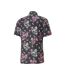 Chemisette  de golf noire imprimé homme puma tropi-cool - m-2