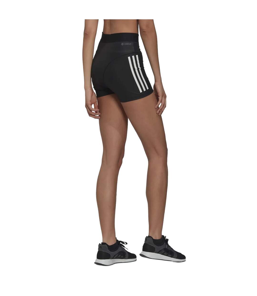 Short Hyperglam Femme Noir Adidas-2