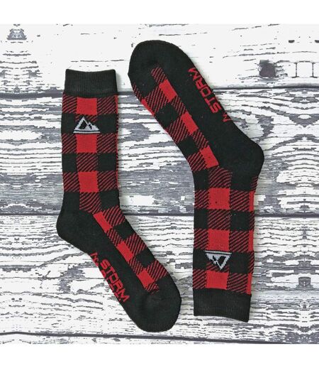 Storm Bloc - 2 Paires Chaussettes Thermiques Homme Randonnée Hiver