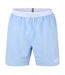 Mens Starfish Swim Shorts Light Blue Boss-1