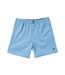 Mens stretch chino shorts sky blue Raging Bull-1