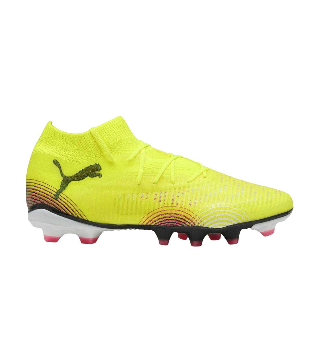 Womens/ladies Future 8 Pro Firm Ground Football Boots Yellow Puma-1