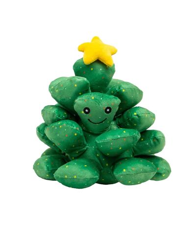 Douglas fir tree christmas plush dog toy one size green Ancol