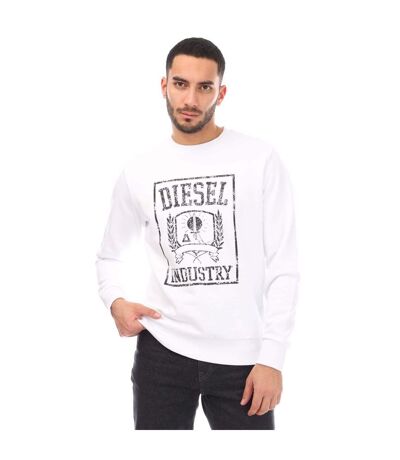 Mens S-gir 11-6 Sweatshirt White Diesel