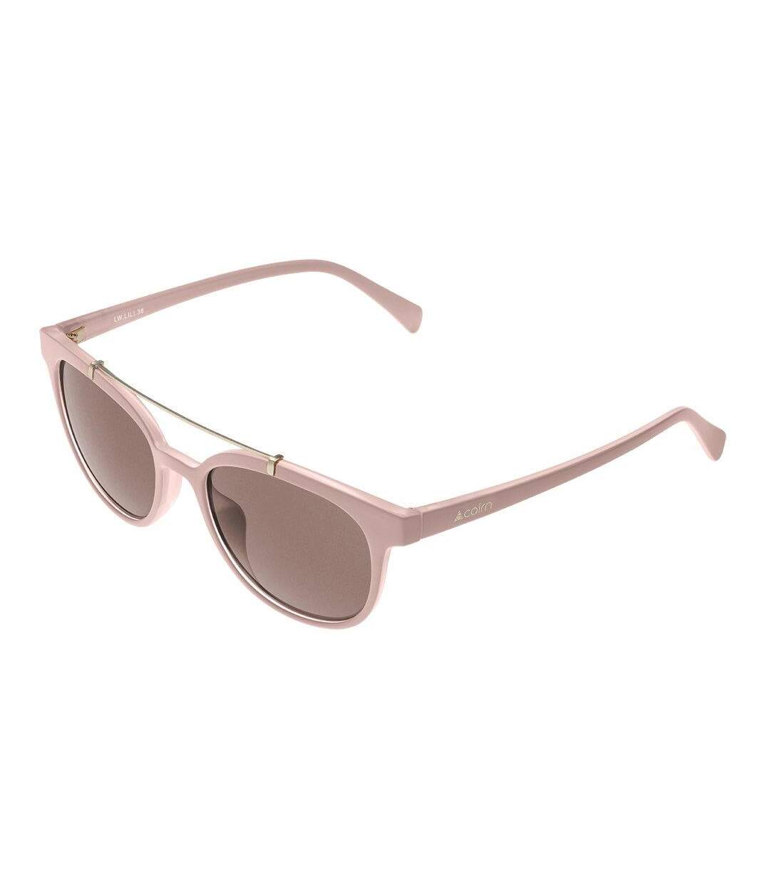 Lunettes de soleil rose femme cairn lili-1