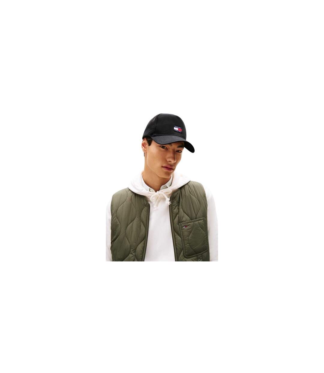 Casquette Trucker Motif/style Logo Noir Tommy Jeans-1