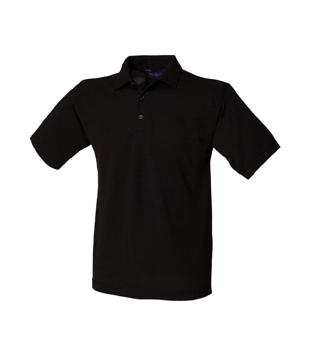 Polo homme noir Henbury Henbury