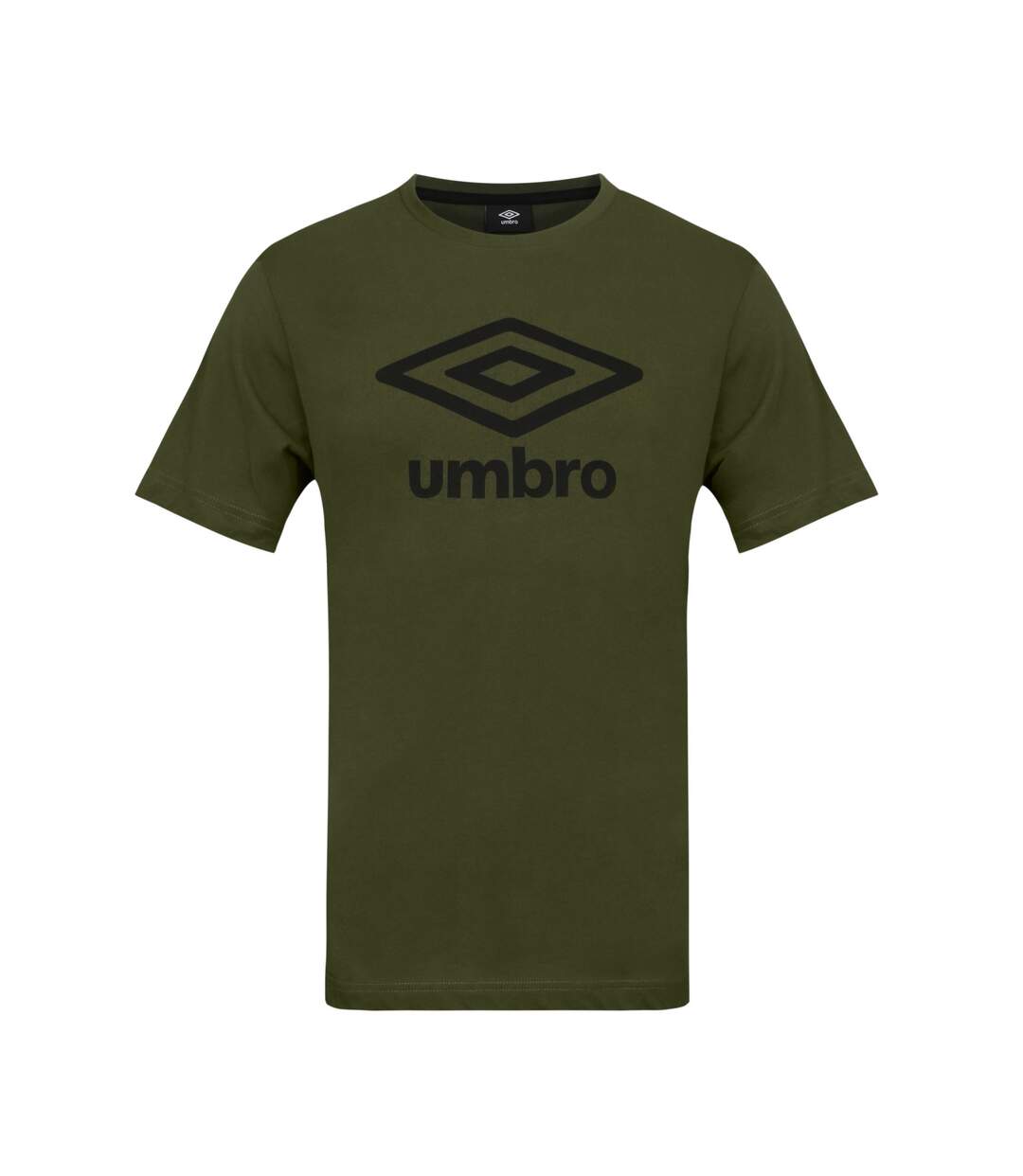 Tee shirt homme col rond en coton 160GSM et logo imprimé 729280 Umbro-1