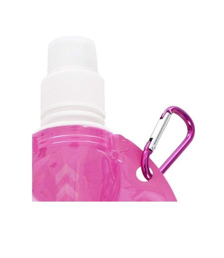 Trespass Hydromini Collapsible Water Bottle (Pink) (One Size) - UTTP545