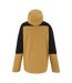 Mens Freesdale Waterproof Jacket Wood Brown Black Regatta-3