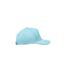 Sunny 5 Panel Baseball Cap Baby Blue MidOcean-3