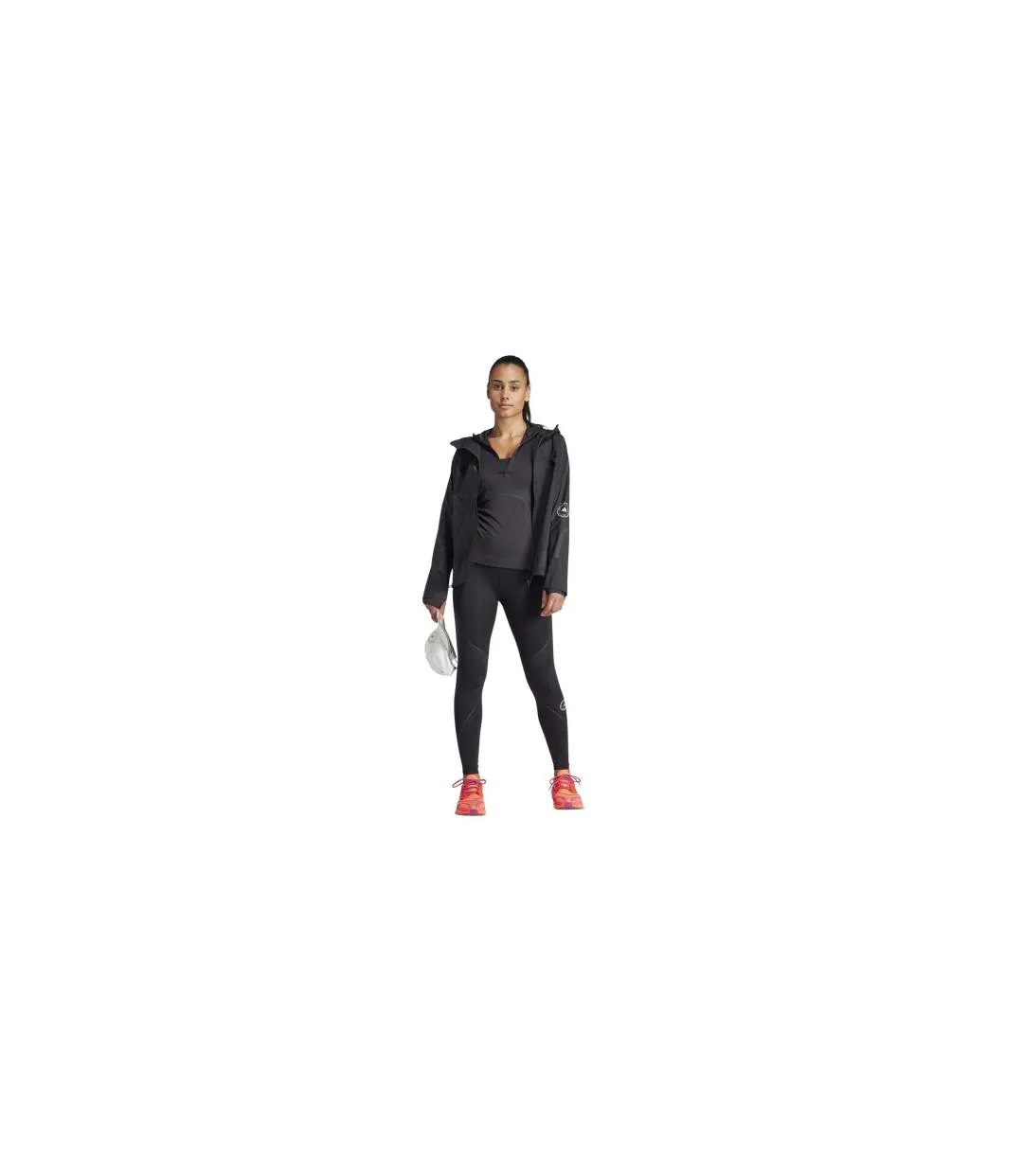 Womens/ladies Leggings Black Adidas-1