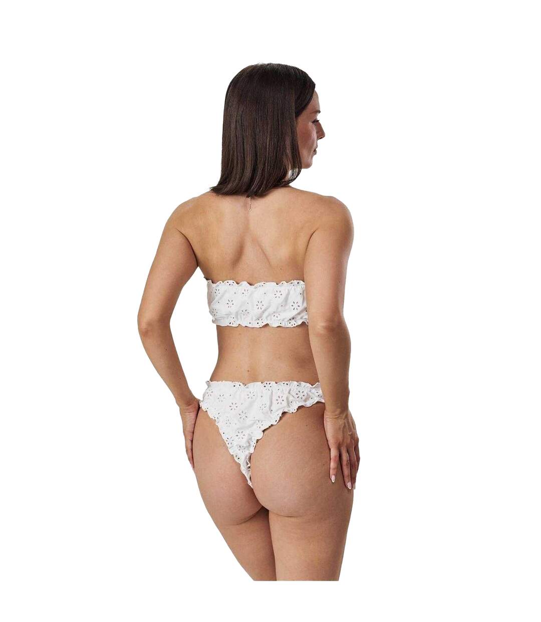 Bas De Maillot De Bain Motif/style Floral Femme Blanc Jack Wills-3
