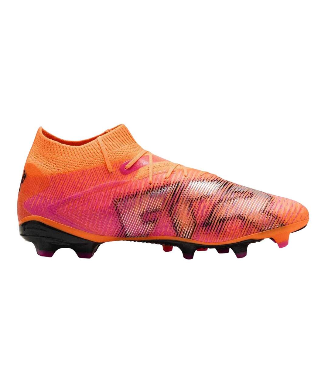 Mens Future 8 Pro Artificial Ground Football Boots Orange Black Puma-1