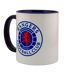 Rangers FC - Mug (Blanc / Bleu / Rouge) (Taille unique) - UTTA11556
