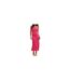 Robe Mi-longue Bretelles Fines Femme Rose Nobody´s Child-1