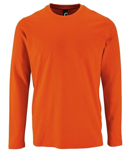 T-shirt manches longues pour homme - 02074 - orange
