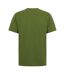 Mens Logo Slim T-shirt Green Yellow Off White-2