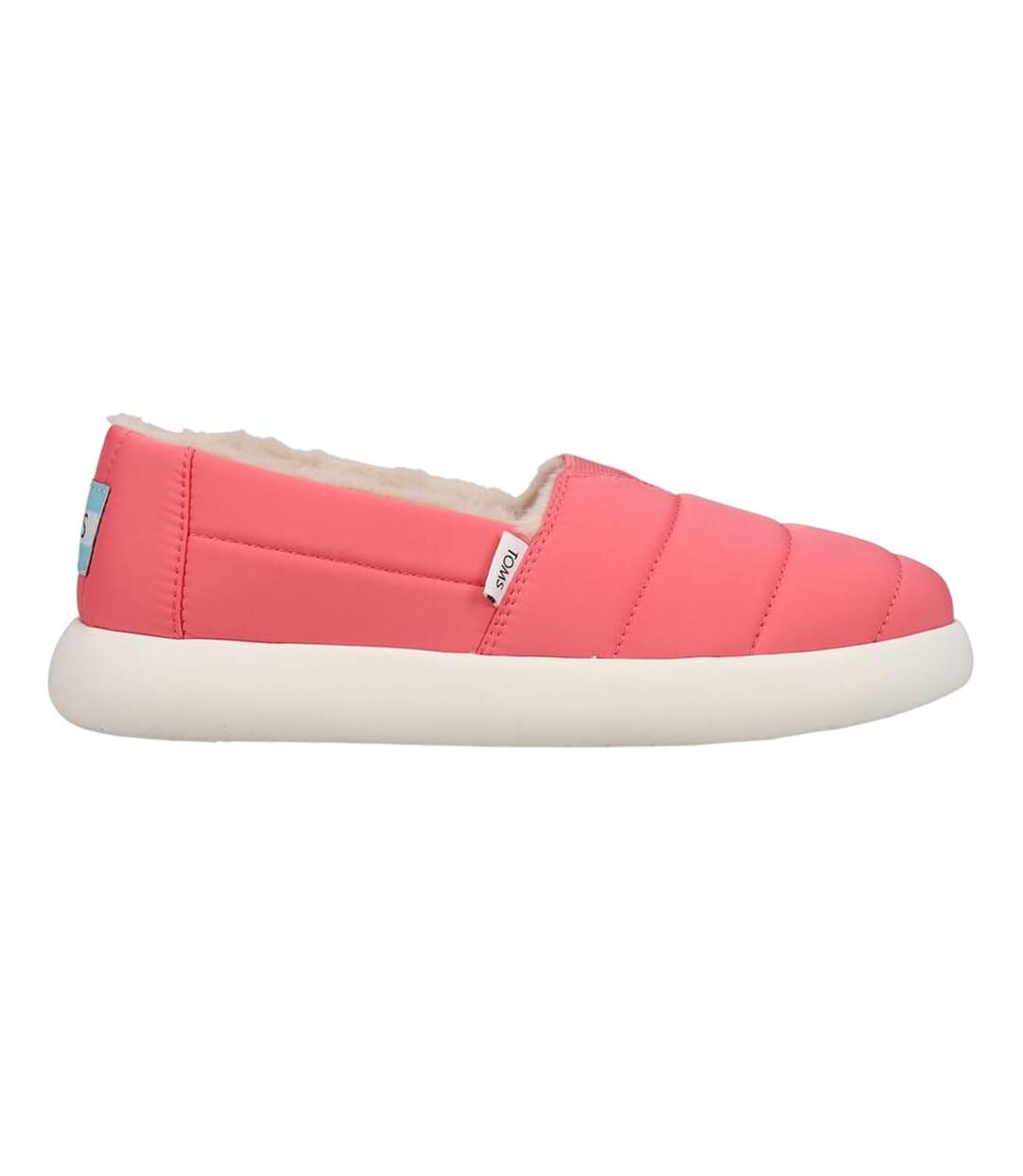 Womens/ladies Alpama Slippers Pink Toms-2