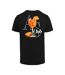 T-shirt A S Club Homme Noir Mister Tee-2
