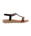 Sandales Drift Femme Noir Lunar-2