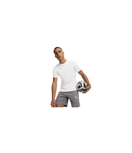 Mens Teamfinal Training T-shirt  White Puma