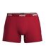Lot De 3  Boxers Homme Noir Rouge Bleu Boss-2