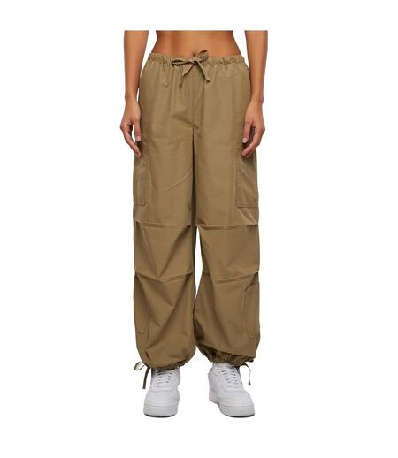 Pantalon À Poches Femme Kaki Urban Classics