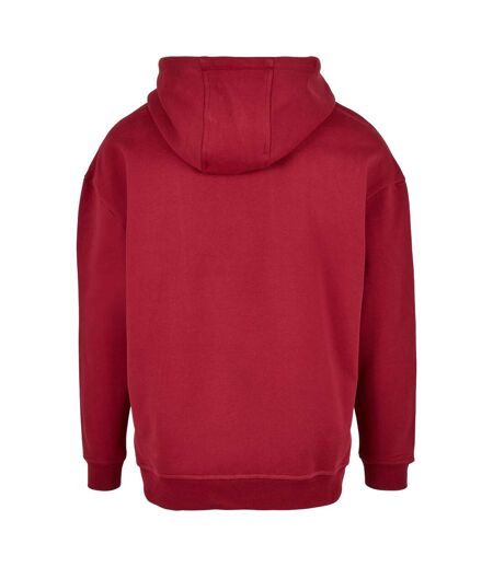 Mens Basic Oversized Hoodie Bourgogne Build Your Brand