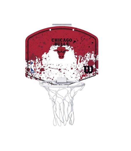 Ensemble De Mini Panier De Basket Chicago Bulls Adulte Taille Unique Rouge Wilson