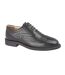 Mens Art Leather Brogues Black Grafters-1