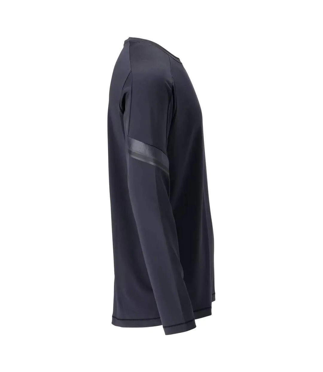 T-shirt Manches Longues Customised Homme Bleu Marine Foncé Mascot-4