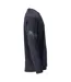 T-shirt Manches Longues Customised Homme Bleu Marine Foncé Mascot-4