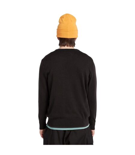 Mens John Crew Neck Sweatshirt Black Timberland