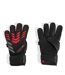 Unisex Adult Predator Match Fingersave Goalkeeper Gloves Black Red Adidas-1