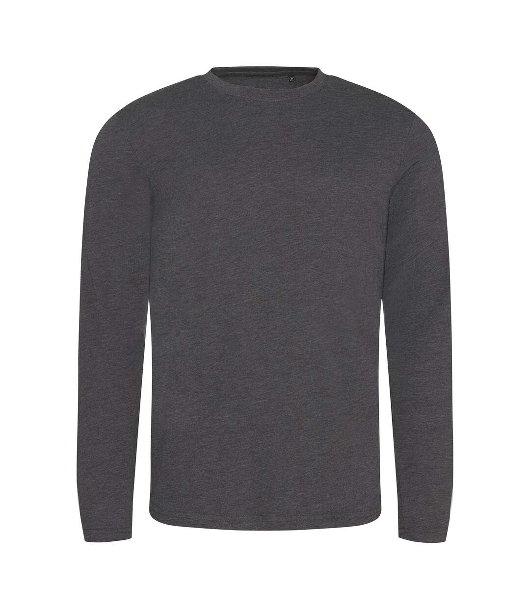 AWDis Mens Long Sleeve Tri-Blend T-Shirt (Heather Charcoal) - UTPC2975-1