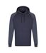 Sweat À Capuche My Mate Homme Bleu Marine Bleu Marine Chiné Miners Mate-1