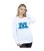 Disney Sweatshirt Monsters University Monster M Femmes/Dames (Blanc) - UTBI29561-2