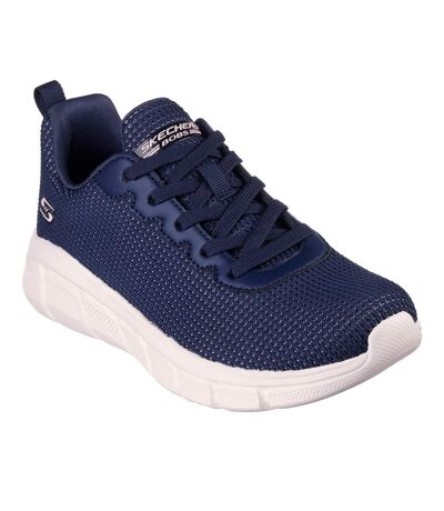 Womens/ladies bobs sport b flex visionary essence trainers navy Skechers