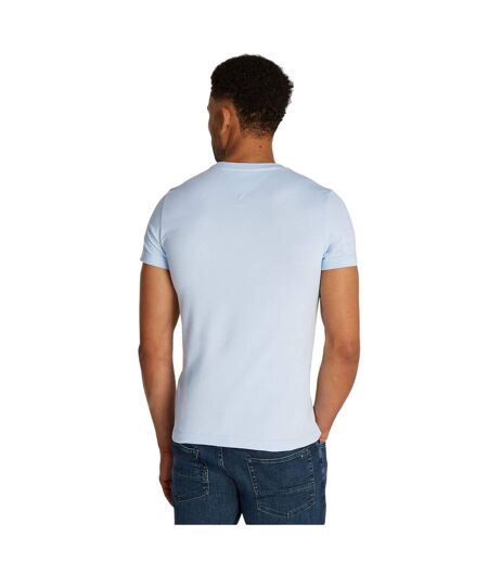T-shirt Motif/style Logo Sur Poitrine Femme Bleu Chiné Chiné Tommy Hilfiger