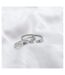 Slim Arrow Adjustable Sun Moon Matching Couple Ring Set