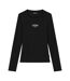 Womens/ladies Logo Long-sleeved T-shirt Shoreline Guess-2