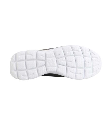 Womens/ladies Summits Itz Bazik Textile Trainers Charcoal Skechers