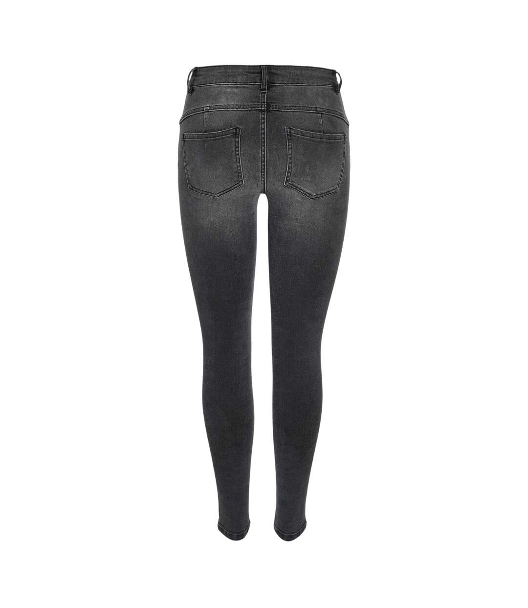 Jean Femme Gris Foncé Noisy May-3