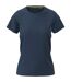 Womens/ladies Raglan Mesh T-shirt Marina Blue Stedman-1