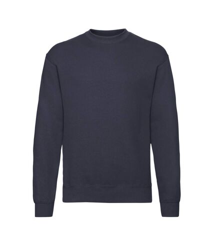 Sweat homme bleu marine foncé Fruit of the Loom