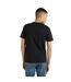 Mens glitch t-shirt black Umbro